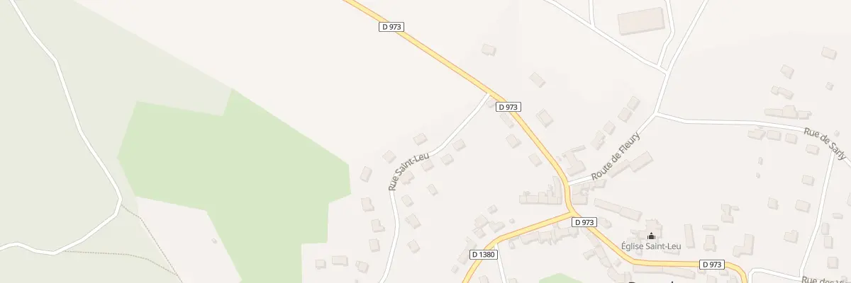 Plan du 1 Rue Saint Leu à Dampleux