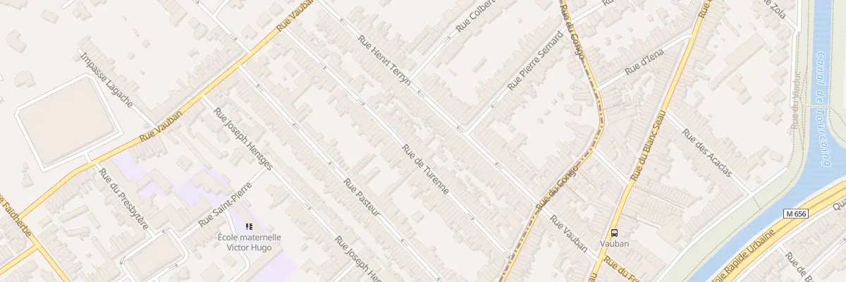 Plan du 67 Rue de Turenne à Mouvaux