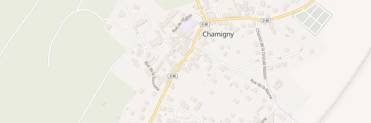Plan du 18 Rue Roubineau à Chamigny