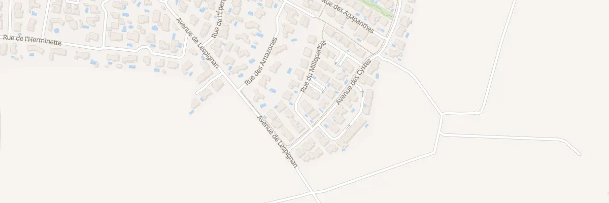 Plan du 29 Rue du Millepertuis à Colombiers