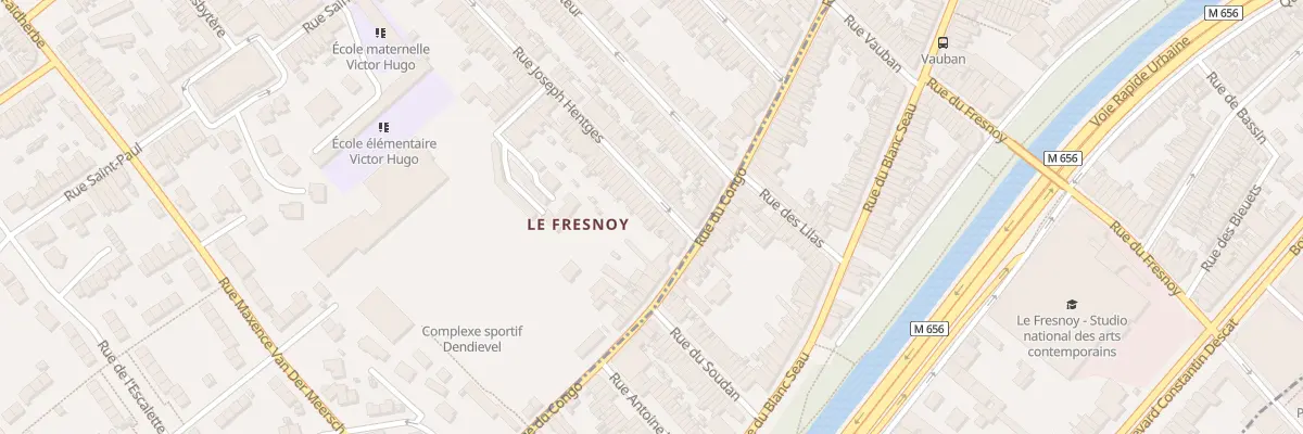 Plan du 142 Rue Joseph Hentgès à Mouvaux