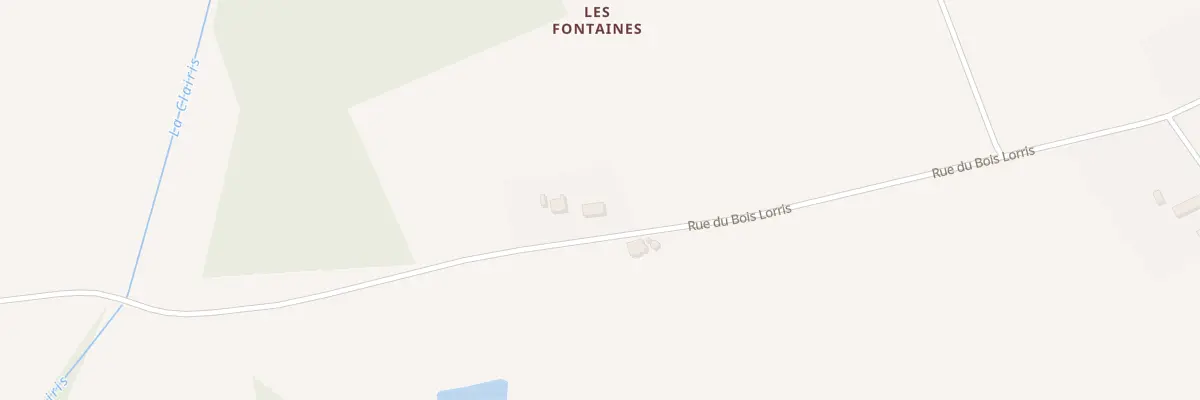 Plan du 17 Rue du Bois Lorris à Égriselles-le-Bocage