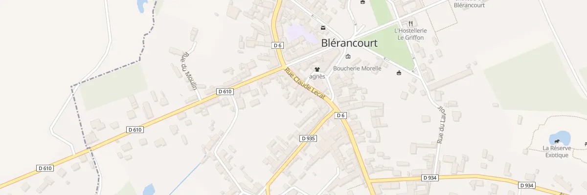 Plan du 11 Pl de l’Hôtel de Ville à Blérancourt