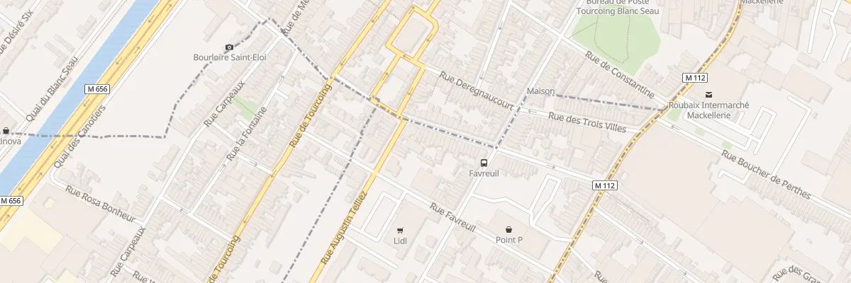 Plan du 67 Rue du Riez à Croix
