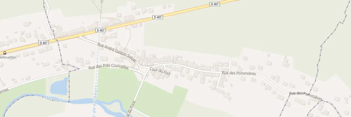Plan du 25A Rue des Pommières à Jouarre