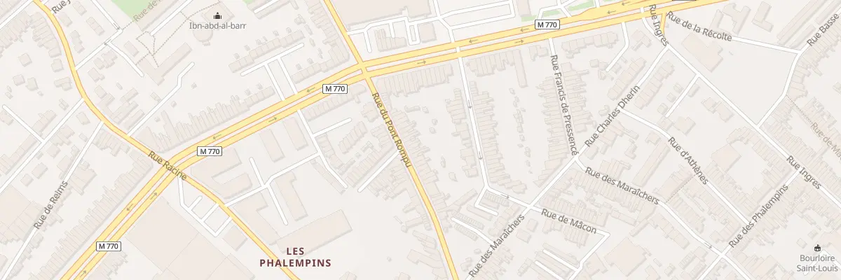 Plan du 80 Rue du Pont Rompu à Tourcoing