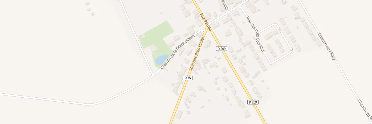 Plan du 6 Rue des Prés Hauts à Maison-Rouge