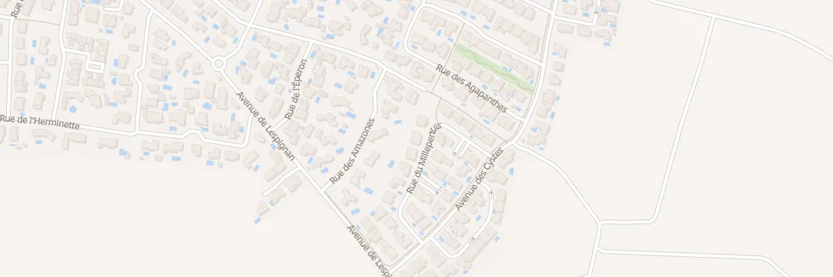 Plan du 16 Rue du Millepertuis à Colombiers