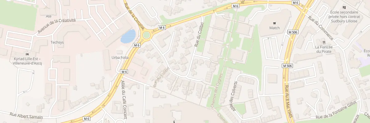 Plan du 27 Rue du Colibri à Villeneuve-d’Ascq