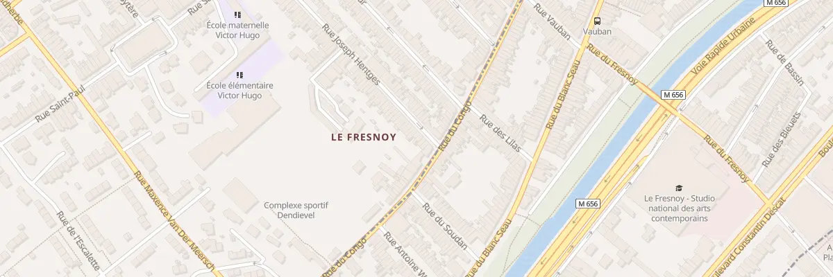 Plan du 146 Rue Joseph Hentgès à Mouvaux