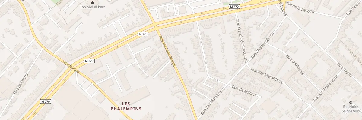 Plan du 76 Rue du Pont Rompu à Tourcoing