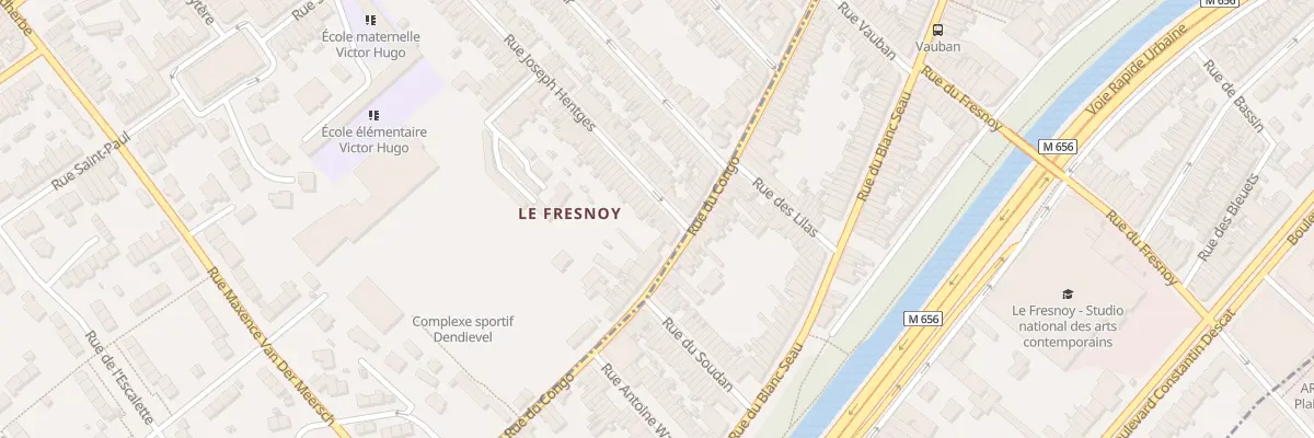 Plan du 148 Rue Joseph Hentgès à Mouvaux