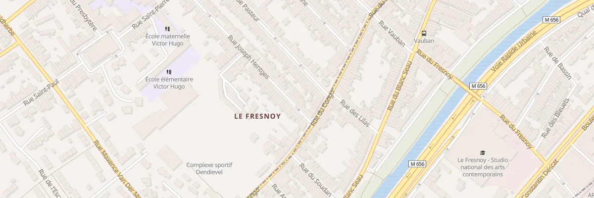 Plan du 127 Rue Joseph Hentgès à Mouvaux