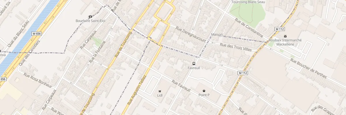 Plan du 63 Rue du Riez à Croix