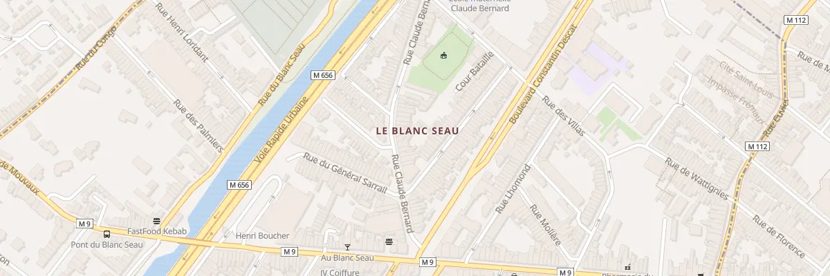 Plan du 211 Rue Claude Bernard à Tourcoing