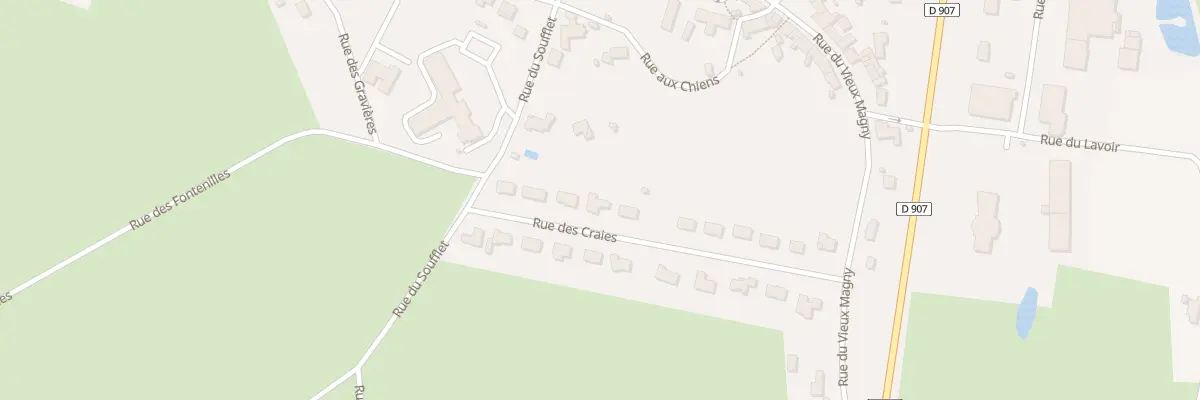 Plan du 8 Rue des Craies à Magny-Cours