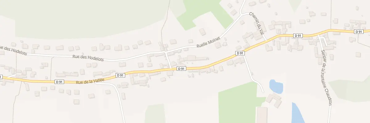 Plan du 3 Rue de Roche à Berny-Rivière