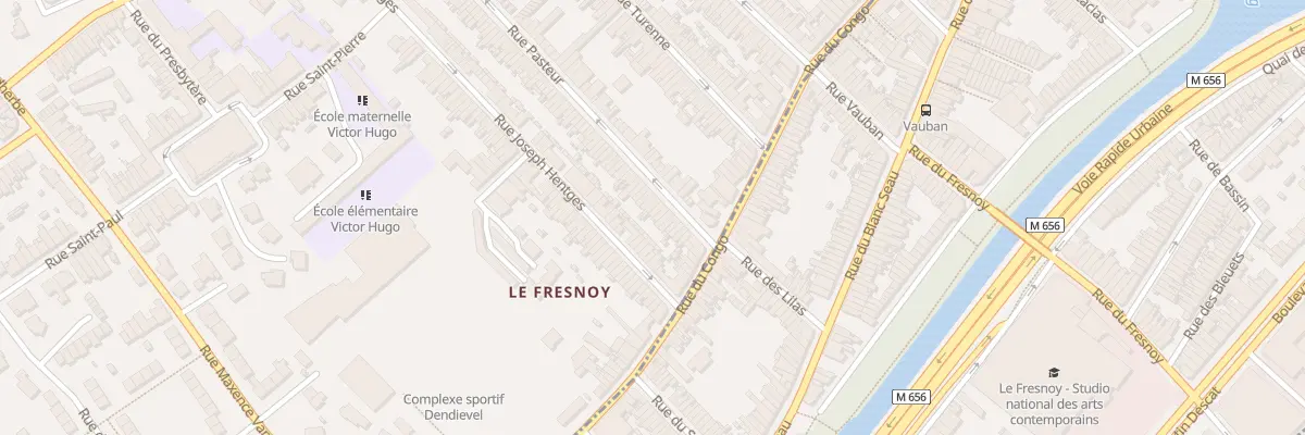 Plan du 162 Rue Pasteur à Mouvaux