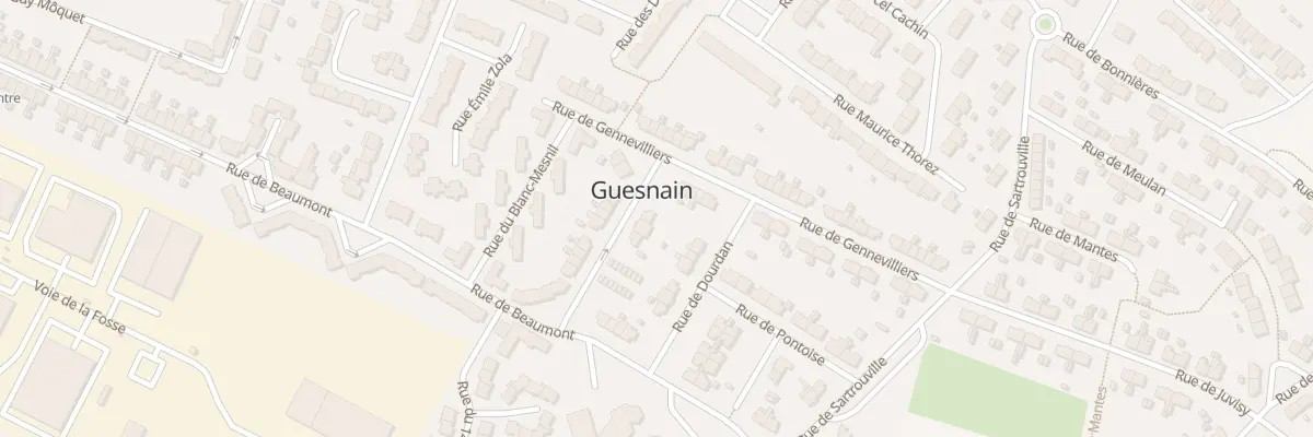 Plan du 6 Rue de Chatillon à Guesnain