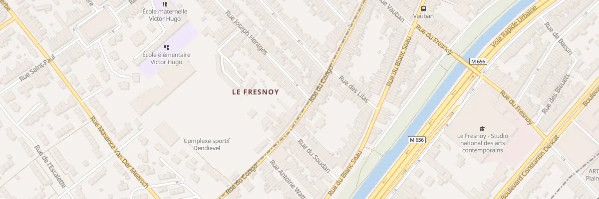 Plan du 152 Rue Joseph Hentgès à Mouvaux