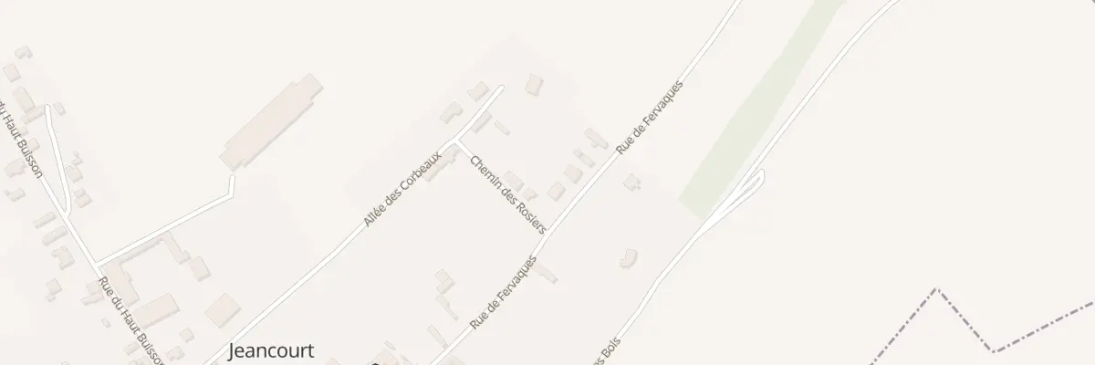 Plan du 19 Rue de Fervaques à Jeancourt