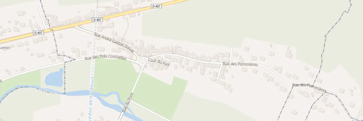 Plan du 14 Rue des Pommières à Jouarre