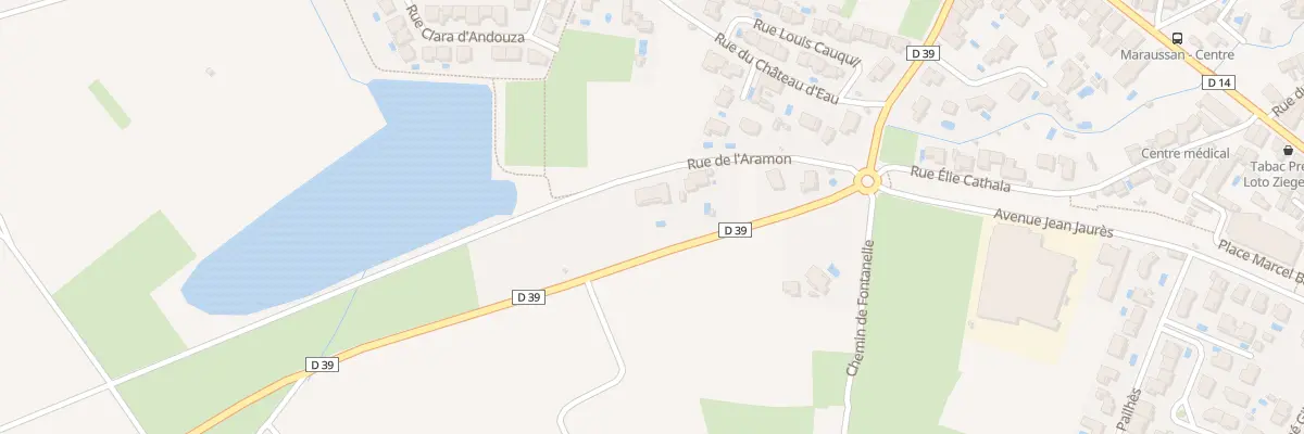 Plan du 179 Rue de l’Aramon à Maraussan