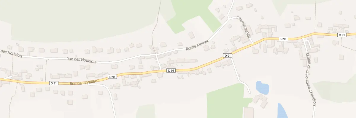 Plan du 5 Rue de Roche à Berny-Rivière
