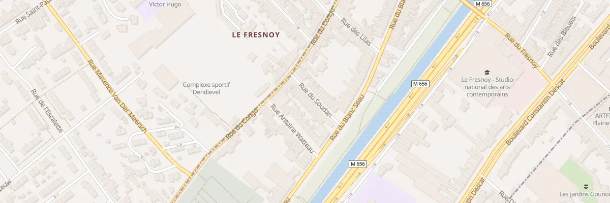 Plan du 12 Rue du Soudan à Tourcoing