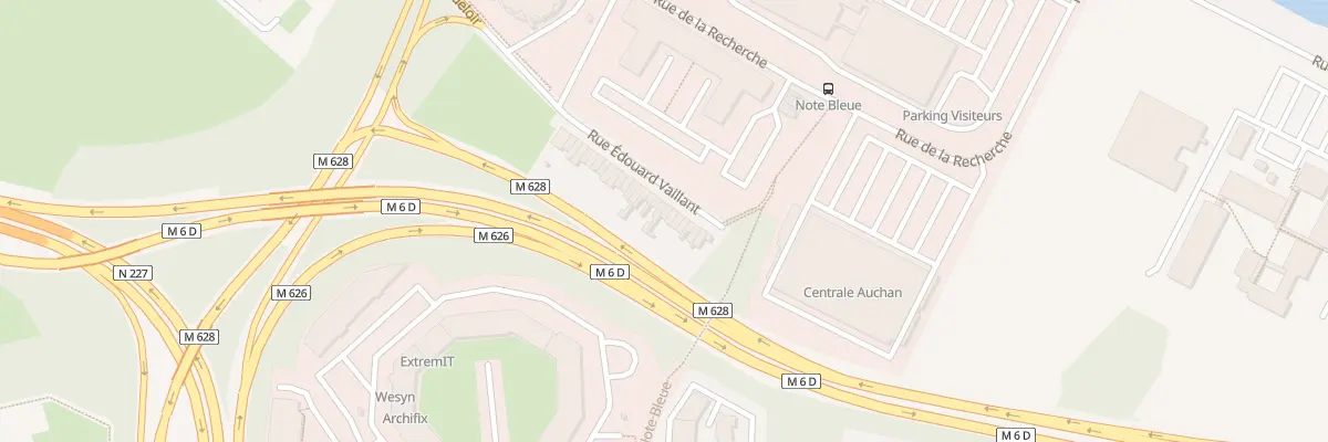 Plan du 38 Rue Edouard Vaillant à Villeneuve-d’Ascq