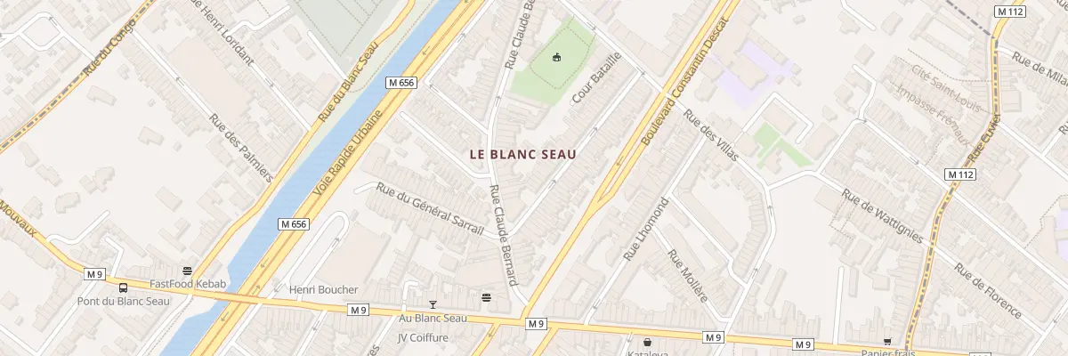 Plan du 52 Rue Denfert Rochereau à Tourcoing