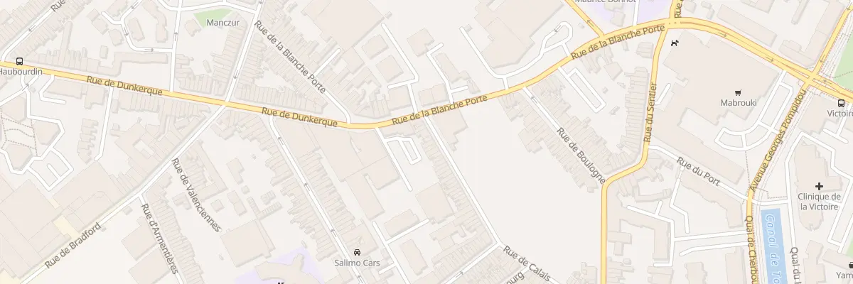 Plan du 10 Rue de Calais à Tourcoing
