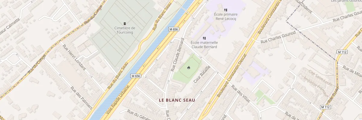 Plan du 151 Rue Claude Bernard à Tourcoing