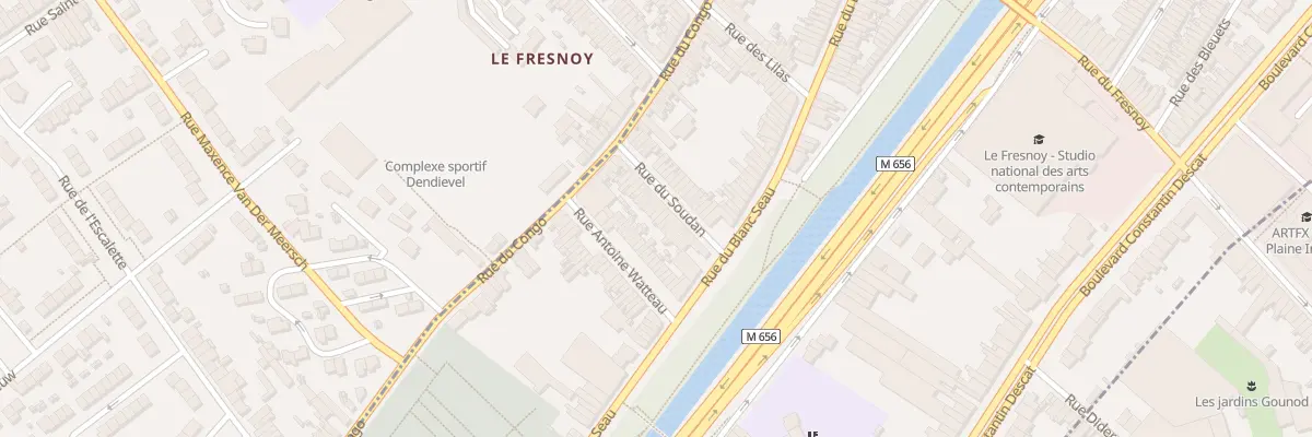 Plan du 18 Rue du Soudan à Tourcoing