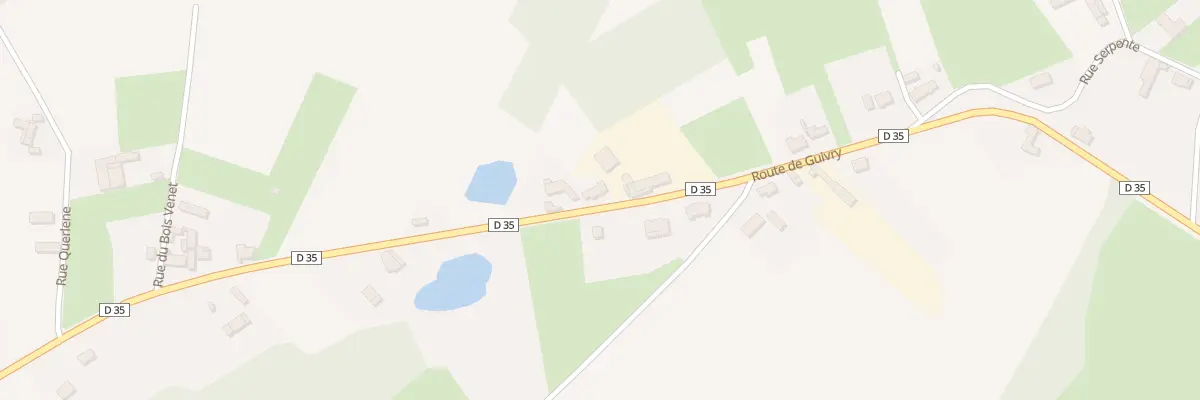 Plan du 18 Rte de Guivry à Ugny-le-Gay