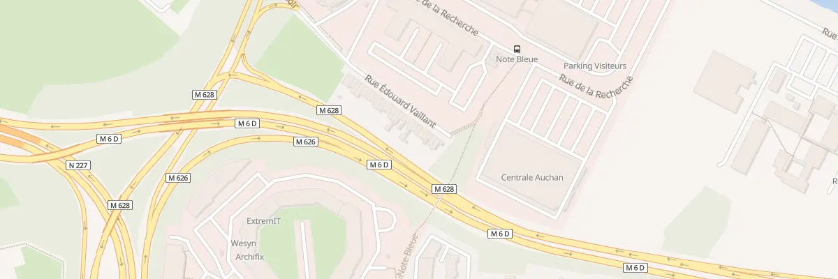 Plan du 42 Rue Edouard Vaillant à Villeneuve-d’Ascq