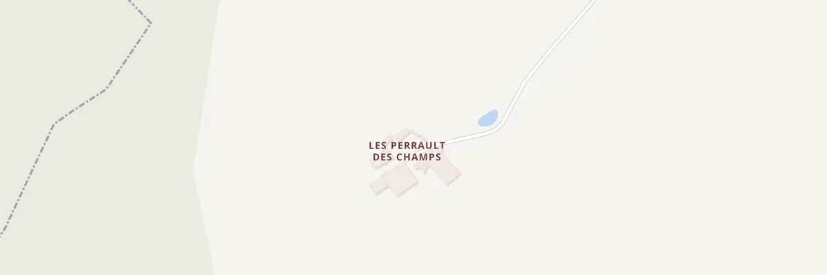 Plan du 195 Les Perrots des Champs à Mézilles
