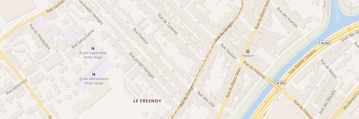 Plan du 114 Rue de Turenne à Mouvaux