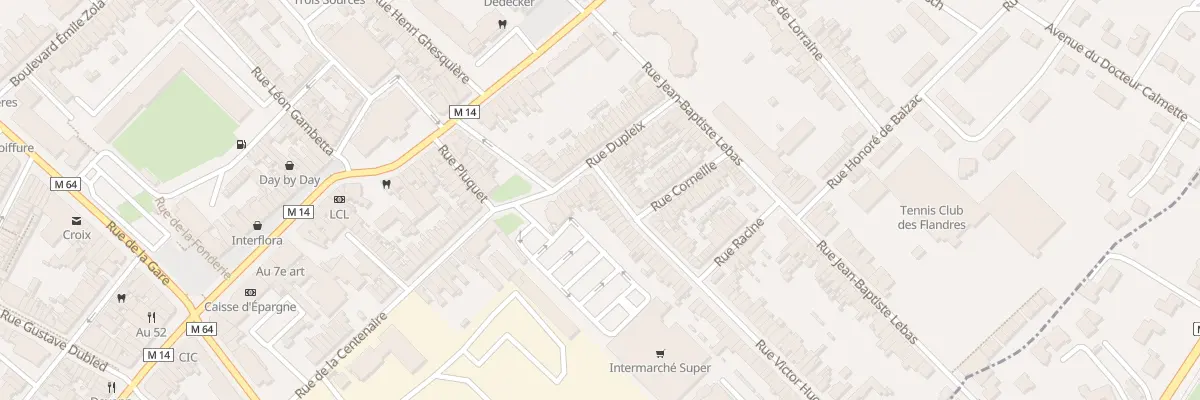 Plan du 2 Rue Victor Hugo à Croix