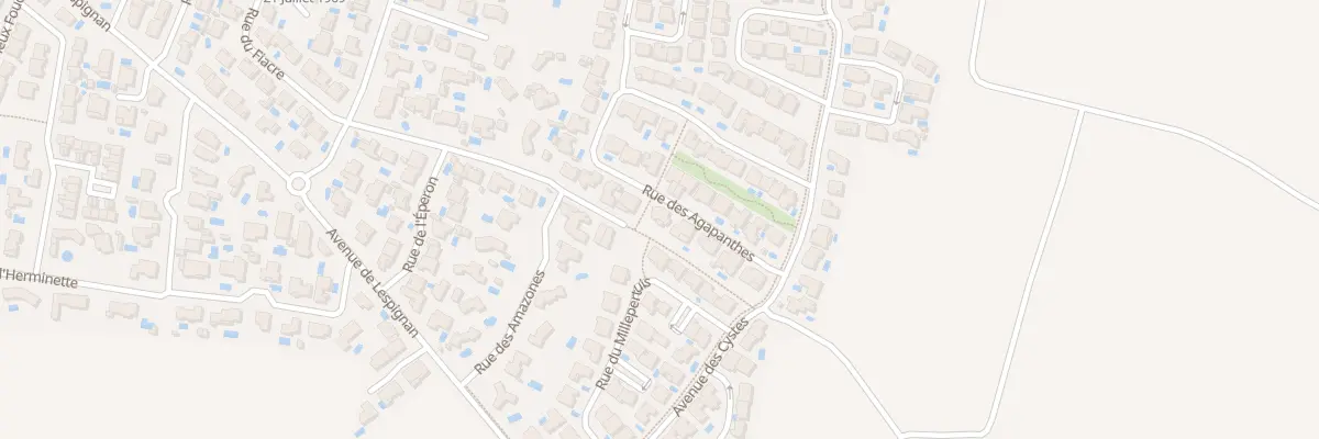 Plan du 32 Rue des Agapanthes à Colombiers