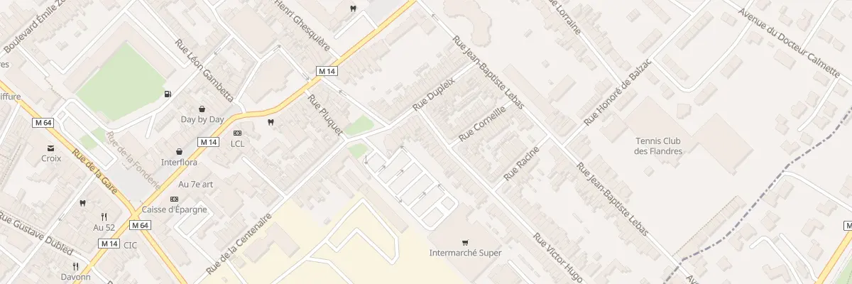 Plan du 6 Rue Victor Hugo à Croix