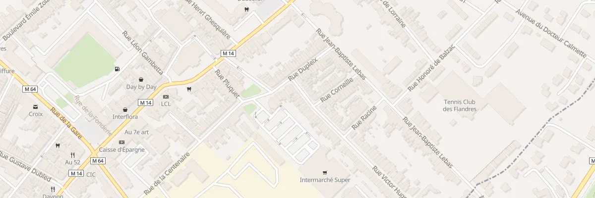 Plan du 4 Rue Victor Hugo à Croix