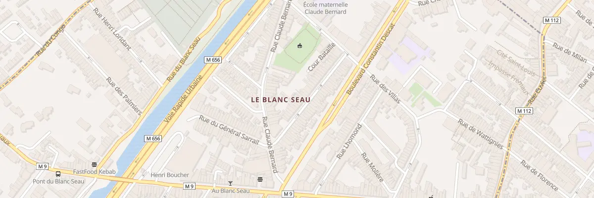 Plan du 40 Rue Denfert Rochereau à Tourcoing