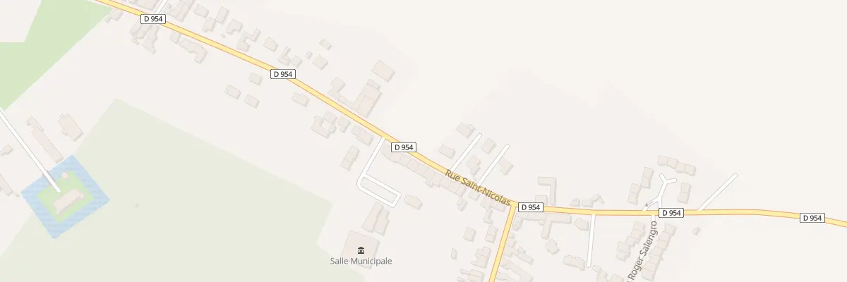 Plan de Pres du Village à Bersée