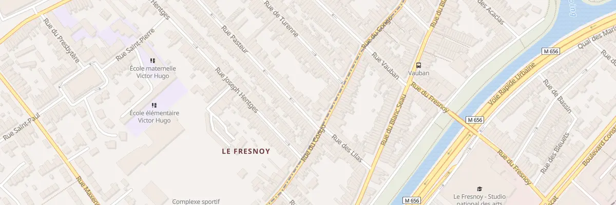 Plan du 161 Rue Pasteur à Mouvaux