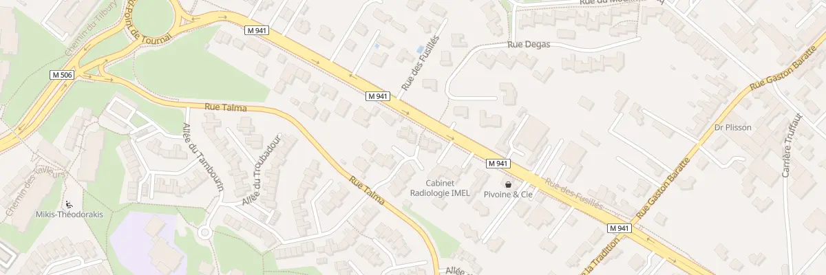 Plan du 82 Rue des Fusillés à Villeneuve-d’Ascq