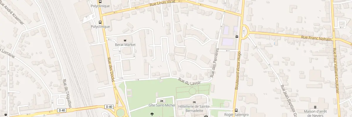Plan du 14T Rue du Lavoir à Nevers