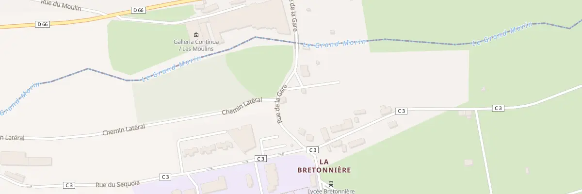 Plan du 4 Pl de la Gare à Chailly-en-Brie