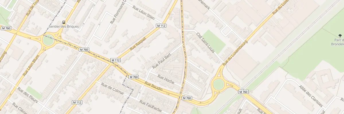 Plan du 52 Rue Paul Bert à Lannoy
