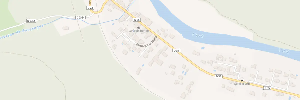 Plan du 14 Lot la Noria à La Tour-sur-Orb